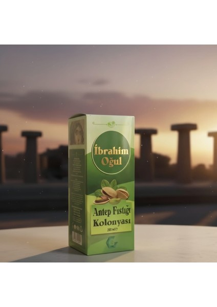 Fıstık Kolonyası 200 ml Kristal Şişe 3 Adet – Doğal Ferahlık fiyatları