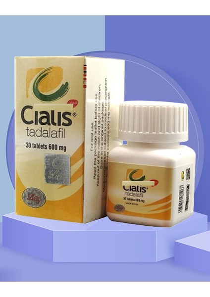 CIÂLIS_600MG 1 Kutu 30'lu Tablet %100 Orjinal Deskteleyici Performans Takviye Guç Kuvvet Sertlestırıcı_li Hap Geçıktırıcı_li Uzun Süre Zirvede Etkivîağra