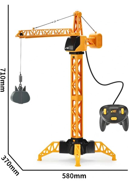 678 Kablo Kumandalı 71 cm Pilli Kule Vinç fiyatları