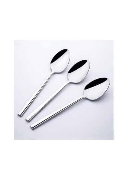 Nehir Dalyan Modeli Sade 1 Takım 6 Adet Yemek Kaşık Takımı