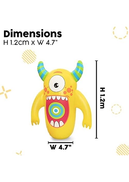 Kids Şişirilebilir Canavar Nakavt Bop Çantası Boks Eldivenleri ile modelleri