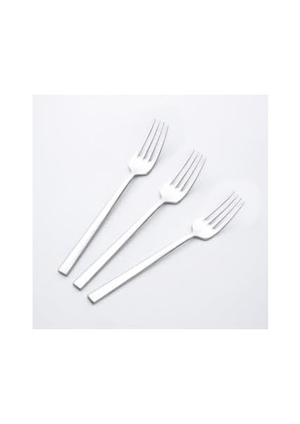 - Dalyan Sade 12&apos;li Tatlı Çatal Takımı