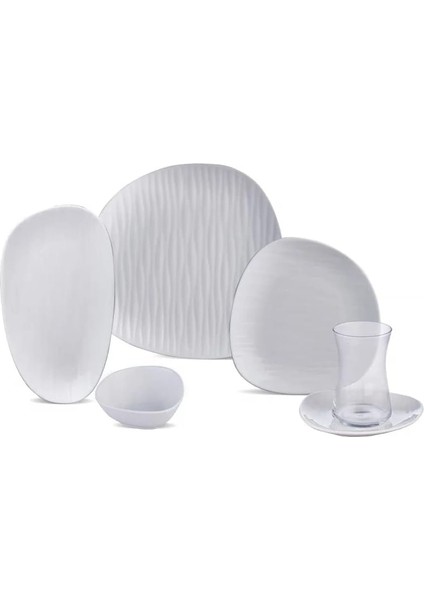 Oyster Porselen 26 Parça 6 Kişilik Kahvaltı/servis Takımı fiyatları
