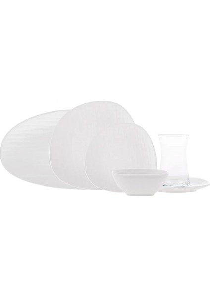 Oyster Porselen 26 Parça 6 Kişilik Kahvaltı/servis Takımı modelleri