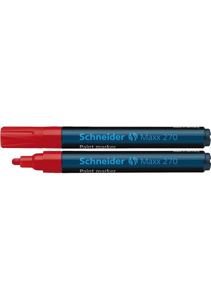 Alıcının Lackmarker Maxx 270, 1 – 3 Mm, Kırmızı