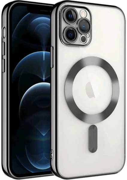 iPhone 14 Pro Max Kılıf Kross Magneticsafe Kapak - Siyah