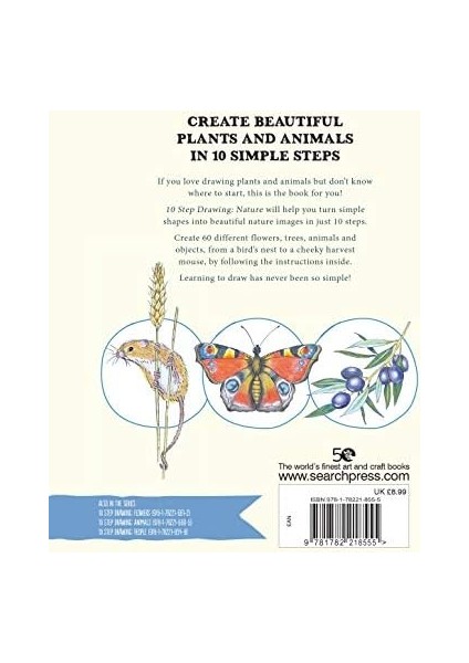 10:: Draw 60 Plants & Animals In 10 Easy Steps fiyatları