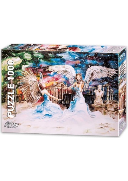 Star Oyun Meleklerin Şarkısı (Yaşlı Balıkçı) 1000 Parça Puzzle modelleri