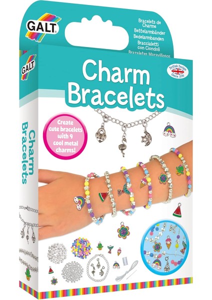 1003262 1003262 El Işi Seti Tılsımlı Bilezikler, Çok Renkli