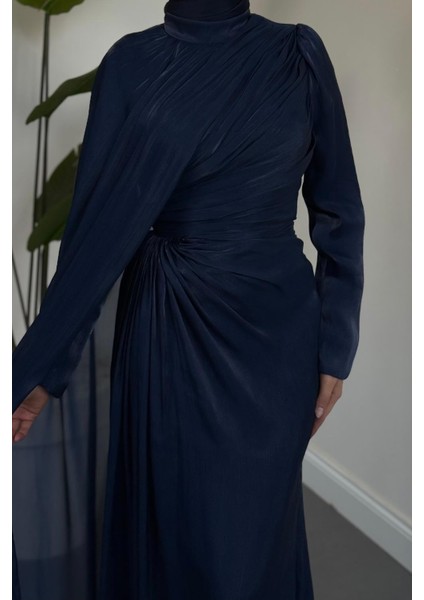 Mari Jan Jan Kumaş Balık Abiye Lacivert fırsatları