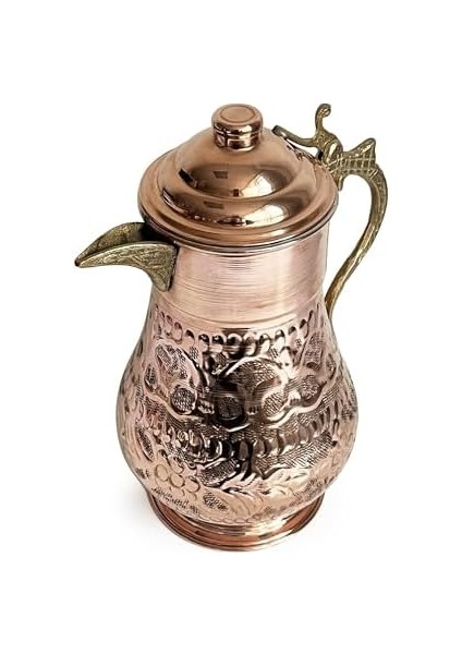 Turna Bakır Penguen Sürahi 2 No El Iåÿleme Kırmızı TURNA7259-1 modelleri