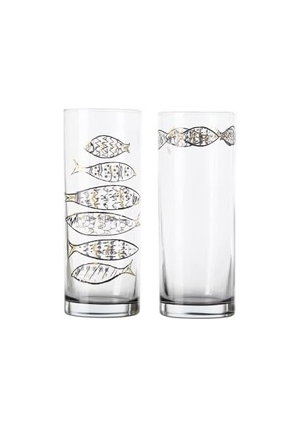 Mudo Concept Fish Raki Bardaği Seti 6&apos;lı 200 ml modelleri