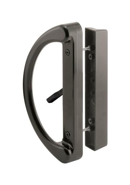 C 1224 Sürgülü Kapı Kolu Seti - Eski Veya Hasarlı Kapı Kollarını Hızlı ve Değiştirin - Siyah Diecast, Gömme Stil, Anahtarsız, 3-15/16" Delik Aralığına Uyar (1 Set) fiyatları