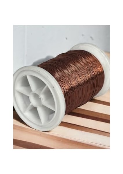 Filografi 0.30 mm (100GR- 150M) Açık Kahve Renkli Bakır Filografi Teli
