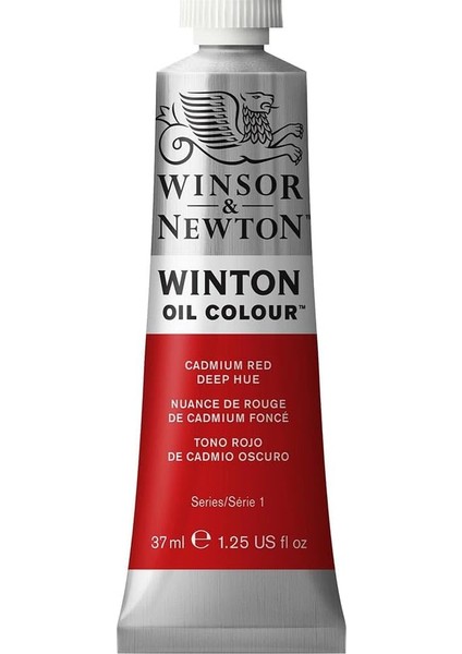 Reeves Winton Yağlı Boya 37 ml / 1,25 Fl.oz. Kadmiyum Kırmızı Derin Ton # 6 (3&apos;lü Kutu)