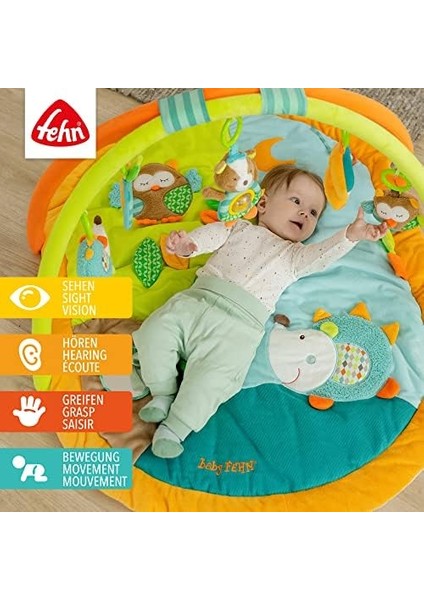 3-D Sleeping Oyun Kemerli Aktivite Halısı – Kavranabilir 5 Oyuncaklı Emekleme Matı – 0+ Aylık Bebekler ve Çocuklar Için Oyun Halısı – Doğum Hediyesi Olarak Emekleme Matı modelleri