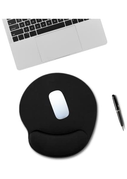 Siyah Bilek Destekli Mouse Pad,ergonomik Kaymaz Taban,oyun ve Ofis Için Fare Altlığı,suya Dayanıklı (Siyah) modelleri