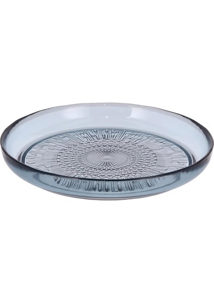 Bıtz Kusintha Cam Tabak Mavi Çap:18 cm fiyatları