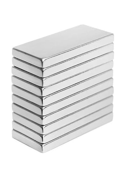 20X10X3 mm Dikdörtgen Blok Mıknatıs (5 Adet)