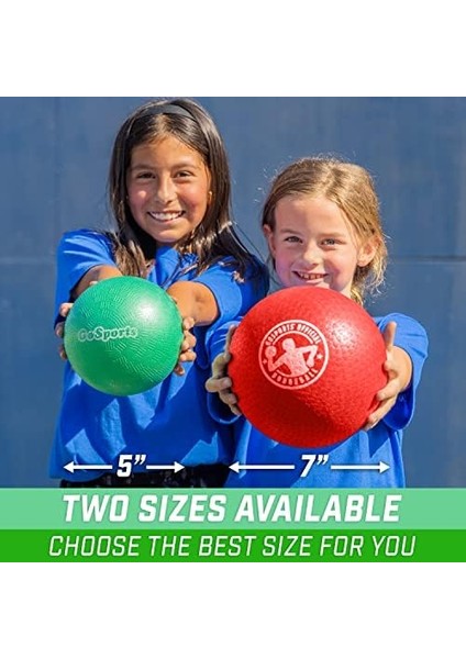 Şişirilebilir Yakan Toplar - 5 Inç Veya 7 Inç Sokmayan Toplar Seçin - 6&apos;lı Set Top Pompası ve Mesh Çanta Içerir modelleri