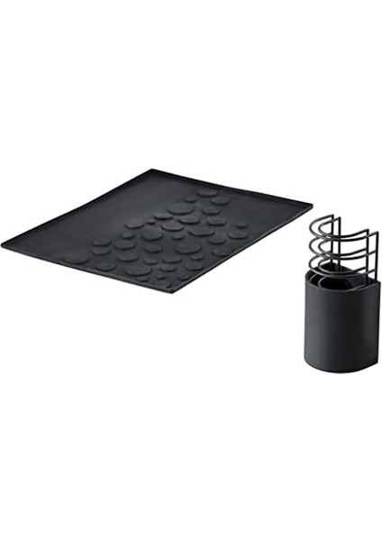 Dıısh Damlama Altlığı Seti 45 x 36 x 22 cm Siyah