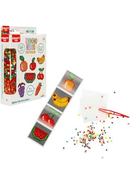 Crafy Hobi Boncuk Aktivite Set Meyveler