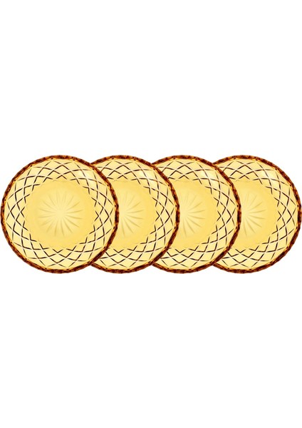 Glas Sorrento Tabak 4 Adet Çap:16 cm fiyatları