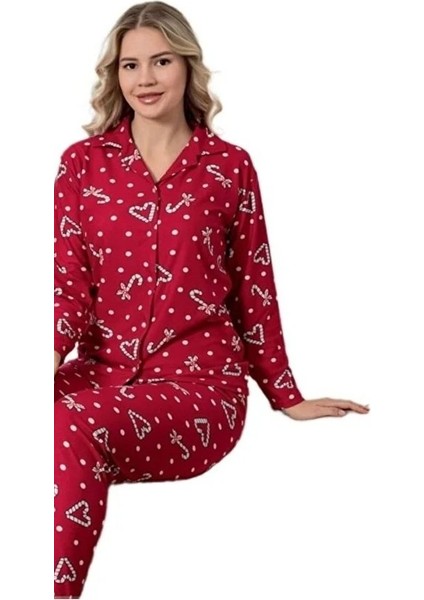 Serel Collection Kadın Pijama Takımı Sıcak Tutan Yumuşak Dokulu Uzun Kollu Konfor fiyatları