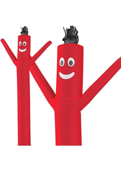 Lookourway Tüp Adam Şişirilebilir Hava Dansçı, Kırmızı, 10 Metre