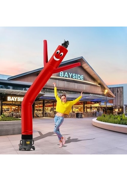 Lookourway Tüp Adam Şişirilebilir Hava Dansçı, Kırmızı, 10 Metre modelleri