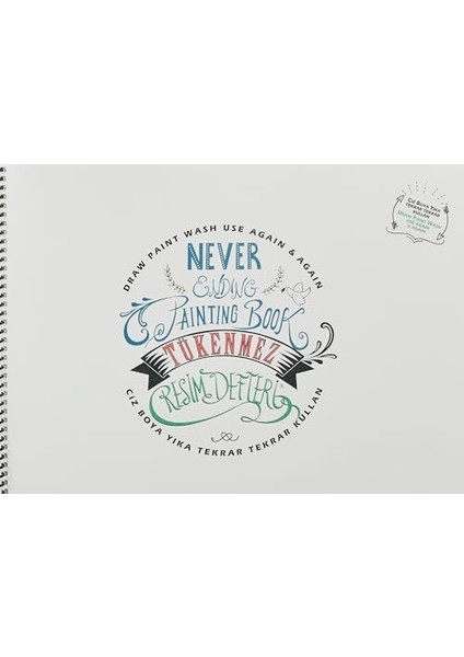 Akademi Çocuk Mat Tükenmez Resim Defteri 1 Ressam Kediler &tükenmez Resim Defteri 2, 25X35CM modelleri