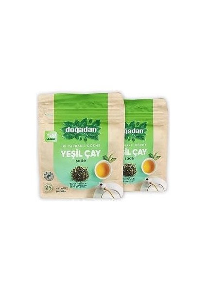 Dökme Yeşil Çay Sade 60 gr x 2 Adet