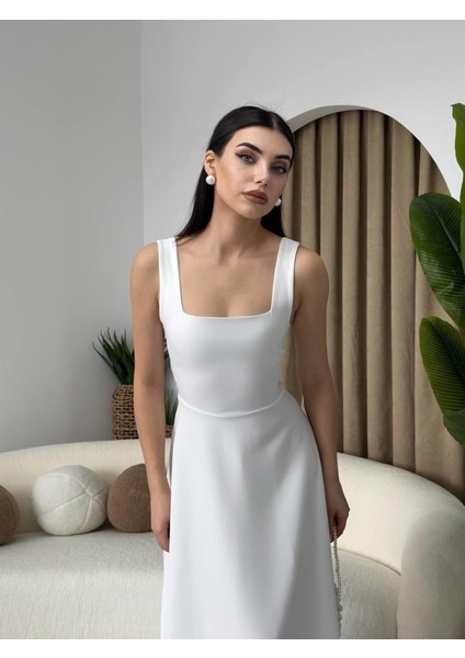 Neapolitan Askılı Elbise