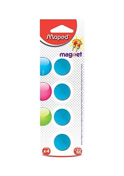 Maped 052200 Mıknatıs 22 mm 4 Lü fiyatları