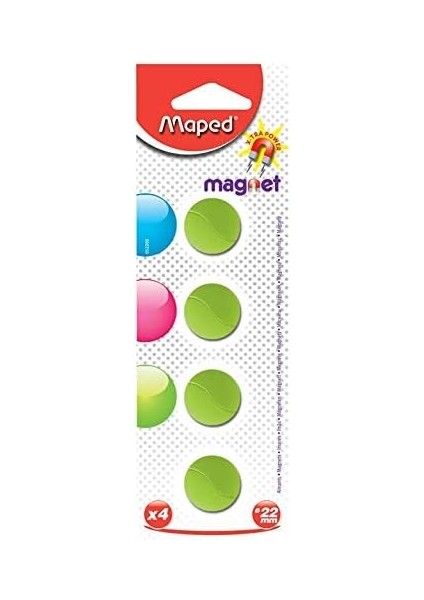 Maped 052200 Mıknatıs 22 mm 4 Lü modelleri