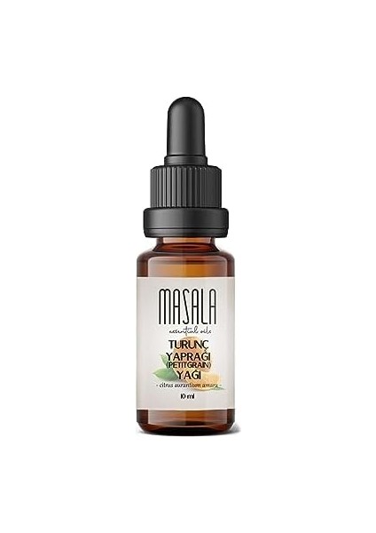 Masala Saf Turunç Yaprağı Yağı 10 Ml. - (Petitgrain Essential Oil)