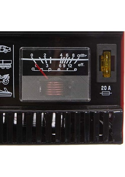 Akü Şarj Cihazı Cc-Bc 12 (Dahili Ampermetre, Çelik Sac Gövde, Aşırı Yük ve Ters Polarite Koruması, Şarj Kablosu Dahil) - 1056721 modelleri