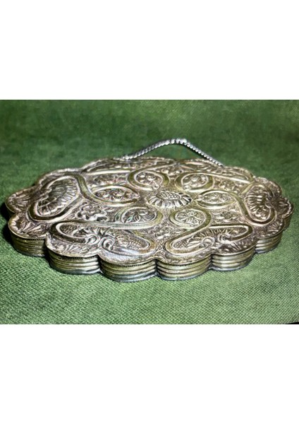 Gümüş Duvar Aynası 14 cm 11 cm 1 cm Ölçülerinde - 94LJK2 fiyatları