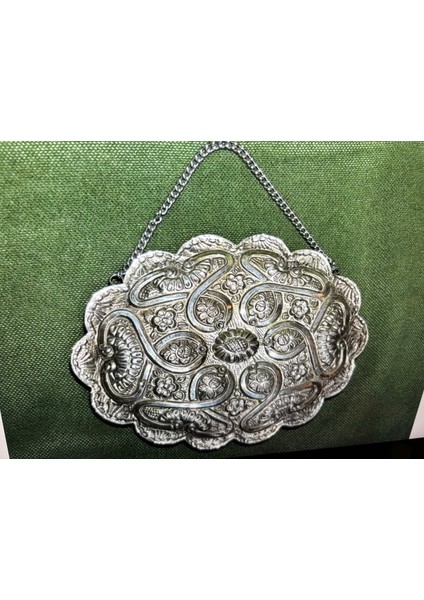 Gümüş Duvar Aynası 14 cm 11 cm 1 cm Ölçülerinde - 94LJK2 modelleri