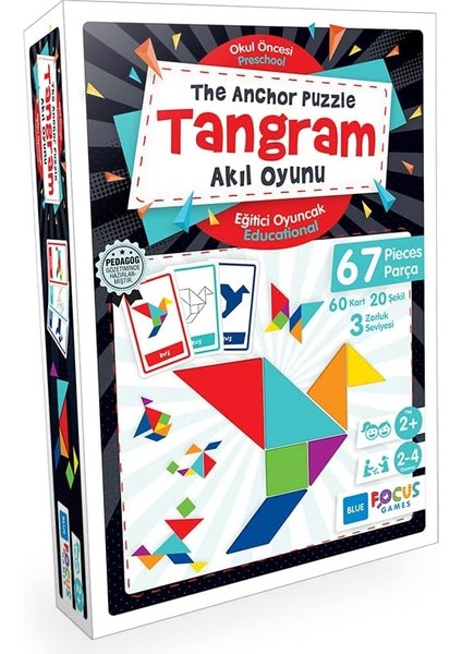 Blue Focus Tangram 67 Parça
