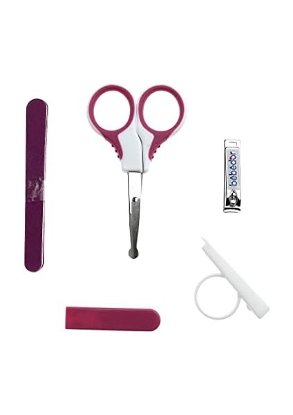 Bebedor 8550 Çıt Çıt Tırnak Makas, Pembe