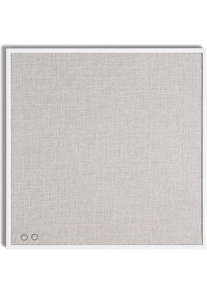 U Brands Beyaz Metal Çerçeveli Bülten Tahtası, 35,56 cm x 35,56 cm