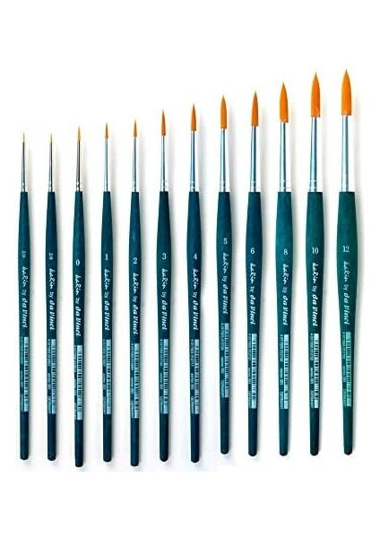 Da Vinci 383T5 Seri No: 6 Yuvarlak Sentetik Fırça