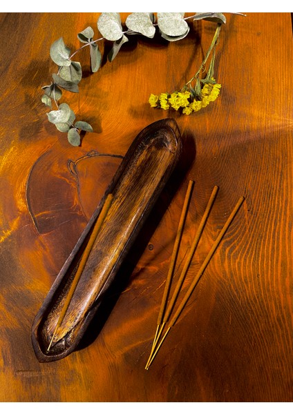 Ahşap Tütsülük Tasarım, Kayın Ağacı, Dekoratif Tütsülük