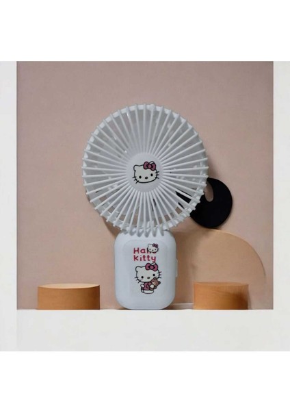 Small Sanrıo Mini Çok Renkli Sevimli Karakterler Mini El Fanı(Mor) fiyatları