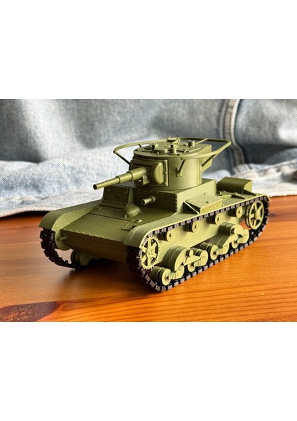 T26 Kompakt Hafif Tank Model Kiti 1/35 Ölçekli indirimleri