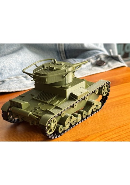 T26 Kompakt Hafif Tank Model Kiti 1/35 Ölçekli