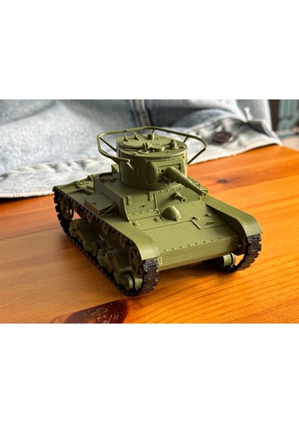 T26 Kompakt Hafif Tank Model Kiti 1/35 Ölçekli