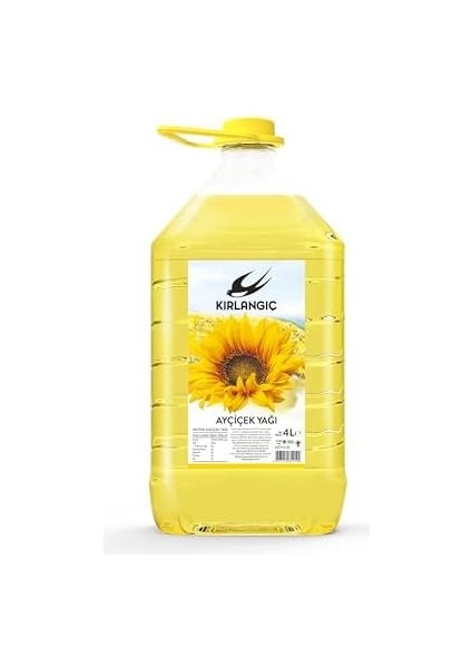 Kırlangıç 4 Lt Ayçiçek Yağı
