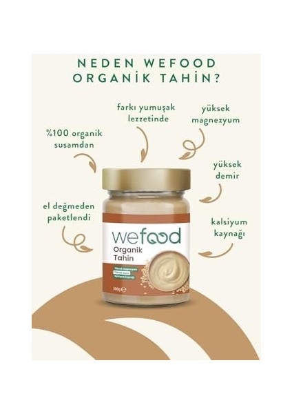 Wefood Organik Tahin - 300 gr modelleri